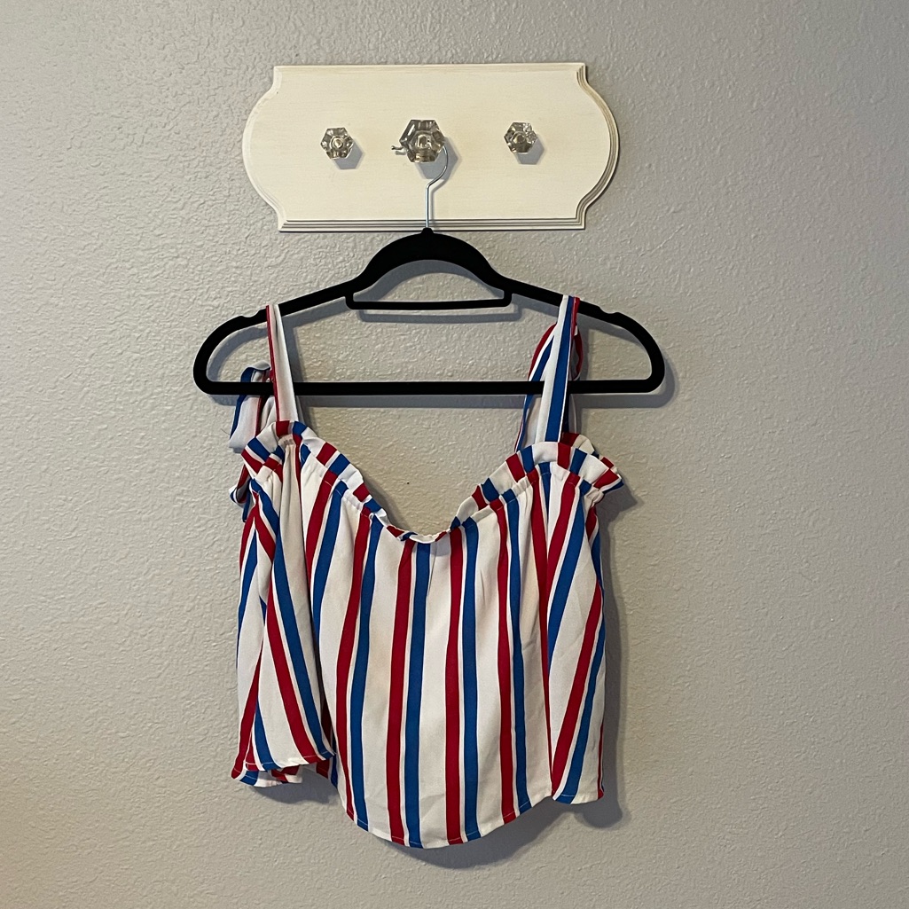 Buddy Love Red, White And Blue Tank